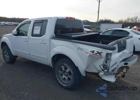 2012 Nissan Frontier Pro-4X z USA, uszkodzony, nr VIN 1N6AD0EV7CC404135